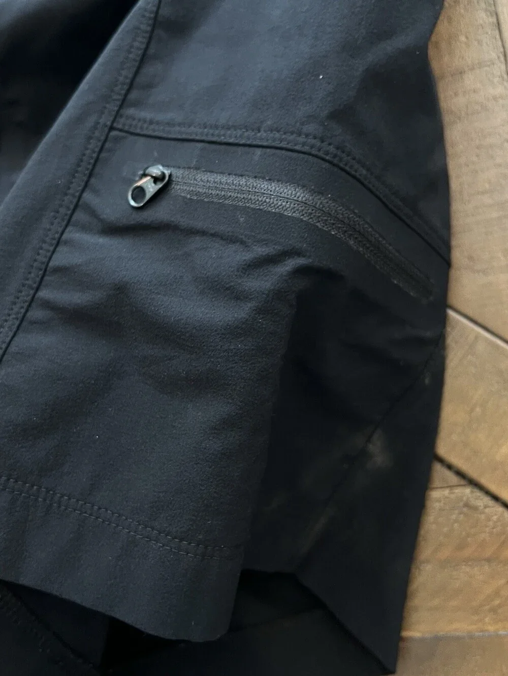 Arc'teryx Gamma Shorts Womens Medium Belted Black Hiking Vintage Zipper